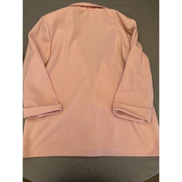 Alfred Dunner 2-Piece Skirt Suit Set Pink Large 18 Formal Workwear Corpcore - Picture 9 of 16